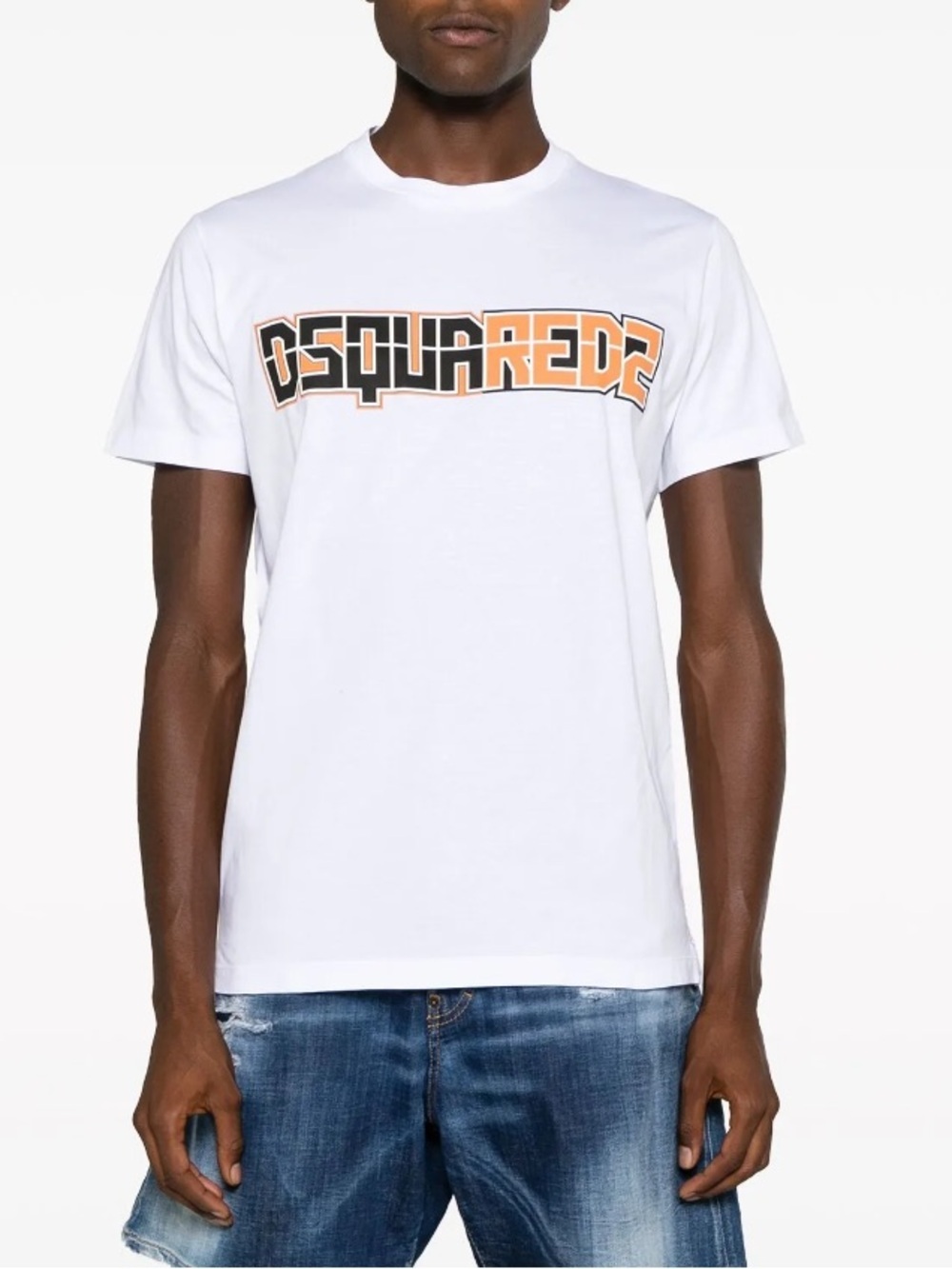 NWT DSquared2 Logo Cotton Short Sleeve Tee T Shirt Mens XXL